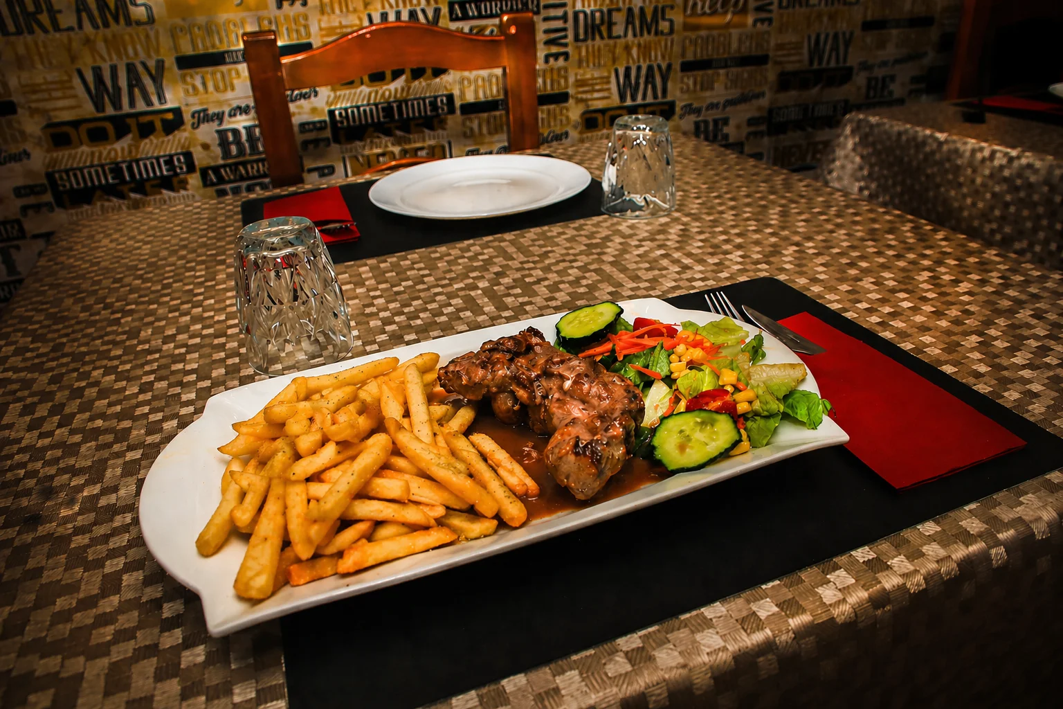 Plato de carne de La Famiglia Catral 1