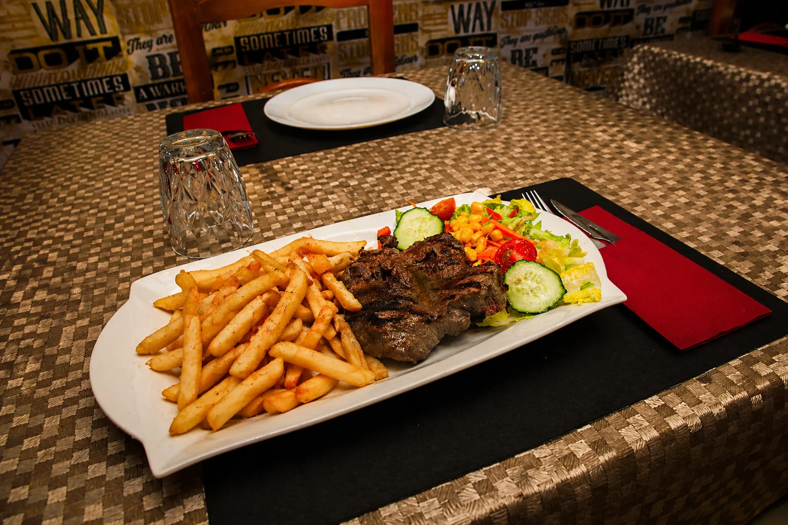 Plato de carne de La Famiglia Catral 2