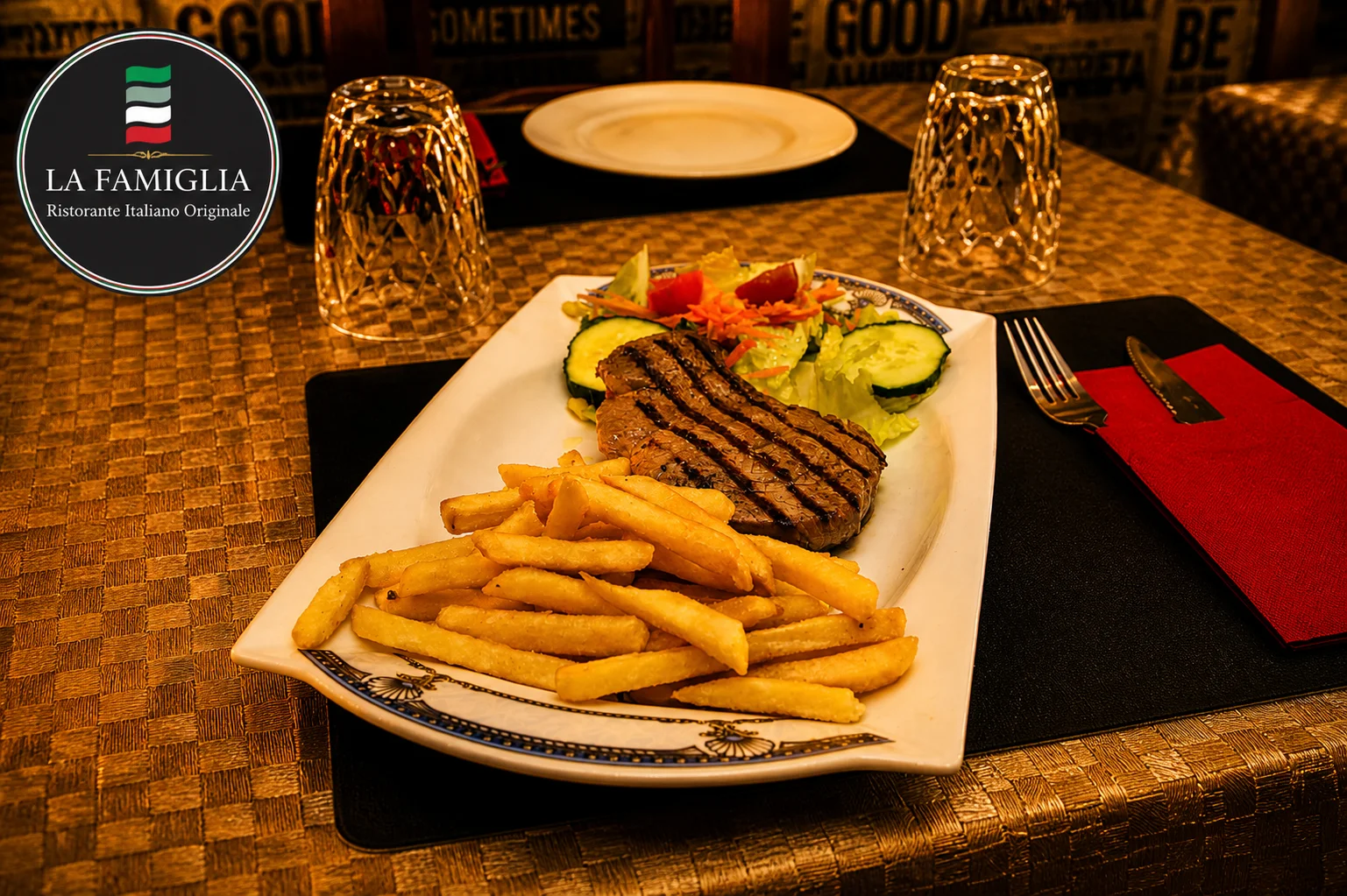 Plato de carne de La Famiglia Catral 3
