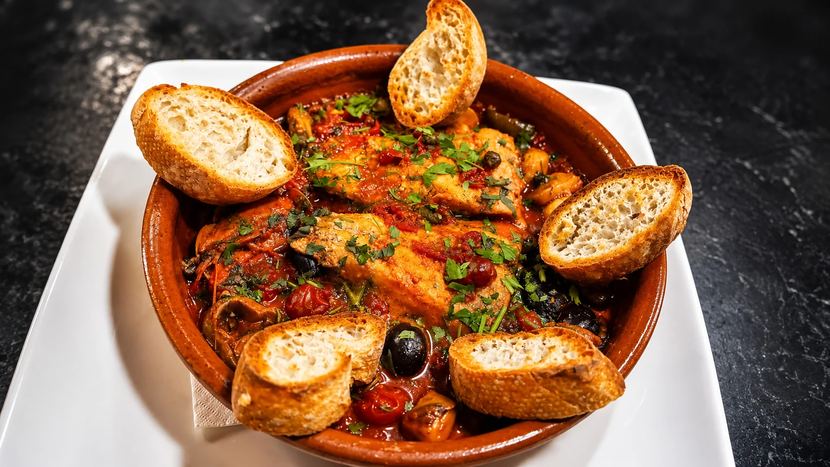 Fish dish at La Famiglia Catral 6
