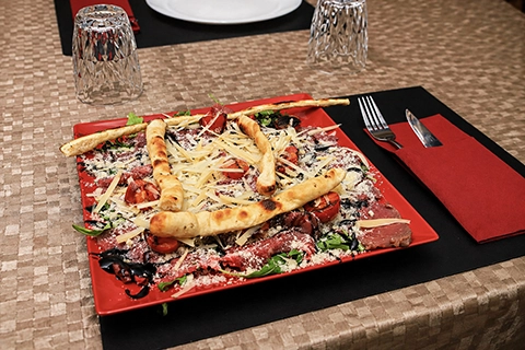 Antipasto italiano para compartir en Catral