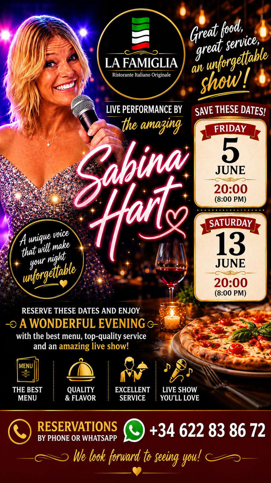 Cartel de evento o novedad de La Famiglia Catral 2